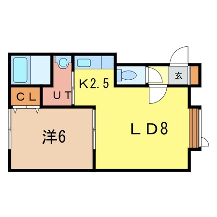 サンピア８・９の物件間取画像